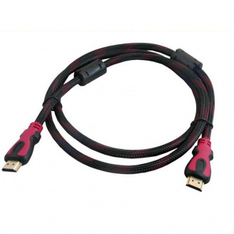 Кабель в обмотке UKC HDMI - mini HDMI 1.5 м Черный (45400)