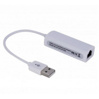 Перехідник адаптер Lan USB RTL8152B Білий (489920)