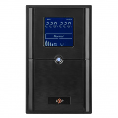 ИБП со ступенчатой синусоидой LogicPower LPM-UL625VA 437 Вт линейно-интерактивное (6900049780014) Полтава