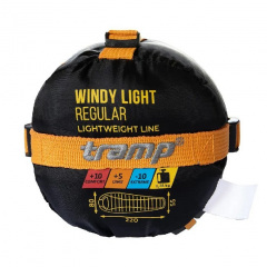 Спальний мішок Tramp Windy Light лівий кокон Orange (UTRS-055-L) Володимир-Волинський