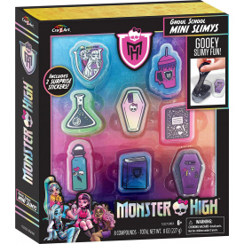 Слайми набір Cra-Z-Art Monster High Ghoul School Mini Mania 10 шт