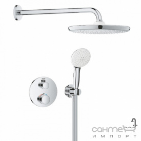 Душевая система скрытого монтажа Grohe Grotherm Tempesta 250 1039960000 хром