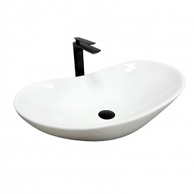 Умывальник накладной VBI Turin 615x360 овальный, белый (VBI-011500)