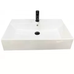 Умывальник подвесной VBI Padua 700x420 прямоугольный, белый (VBI-012203) Михайлівка