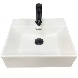 Умывальник подвесной VBI Padua 410x360 прямоугольный, белый (VBI-012202)