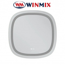 Зеркало для ванной комнаты Winmix Premium DIVERSE MR16-70x70-REVERSE (с LED-подсветкой, антизапотевание)