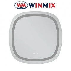 Зеркало для ванной комнаты Winmix Premium DIVERSE MR16-70x70-REVERSE (с LED-подсветкой, антизапотевание) Запорожье