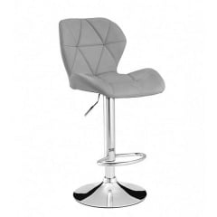 Стілець барний високий Старлайн сірий Якимівка