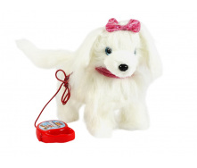 Интерактивная игрушка WToys Игривый пес 23 см Белый (144638)