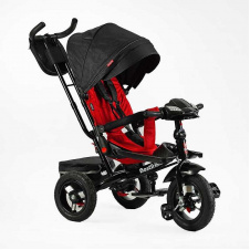 Велосипед трехколесный детский Best Trike USB 12"/10" Черно-красный (164864)