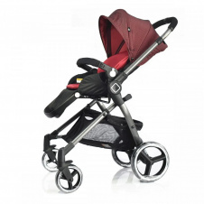 Универсальная детская прогулочная коляска "Evenflo" Vesse Red (LC839A-W8BD)