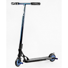 Самокат трюковый пеги алюминиевый диск и дека колёса Best Scooter Portal HIC-система PU Black and blue (114052)