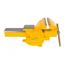 Фото - Тиски слесарные настольные поворотные MASTERTOOL 200 мм Yellow (07-0220) Тиски слесарные настольные поворотные MASTERTOOL 200 мм Yellow (07-0220)