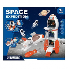 Игровой набор Yufeng Космическая ракета 26 х 20 х 43 см White (124164)