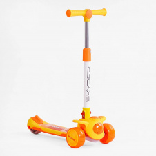 Самокат трехколесный Skyper PU 125 х 40 мм Orange (144395)