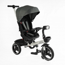 Детский велосипед Best Trike Marco 10/8 см Черно-серый (159150)