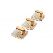 Самоклеящиеся крючки UrbanKit GOLDHOOK03 3 шт Золотистый DR77U