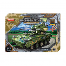 Конструктор Teko Военная техника САУ Gepard 347 деталей Хаки (147137)