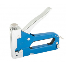Степлер пружинный MASTERTOOL скоба R53 4-14 мм Blue (41-0905)