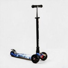 Фото - Самокат Best Scooter MAXI S 4 колеса PU СВЕТ Web of Universe 60 кг Разноцветный (111812) Самокат Best Scooter MAXI S 4 колеса PU СВЕТ Web of Universe 60 кг Разноцветный (111812)
