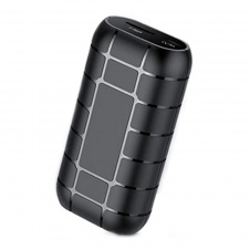 Мини диктофон с большим временем работы Nectronix A50+ micro SD до 128 Гб Черный (100836)