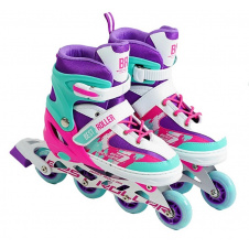Роликовые коньки Best Roller 38-42 24.5-26.5 см Violet (151231)