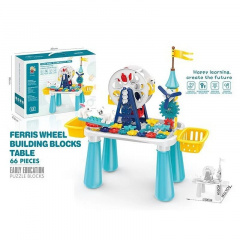 Конструктор Yufeng Building Blocks Table 66 элементов Разноцветный (134060) Чернігів