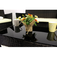 Набор садовой мебели Garden Line Reno 101х84х58 см Brown Буча