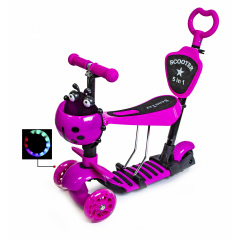 Самокат детский Scooter Божья коровка 5 in 1 Pink (20459040) Ровно