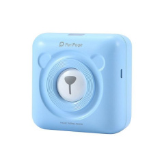 Портативный bluetooth термопринтер для смартфона PeriPage A6, Голубой (100335) Кропивницький
