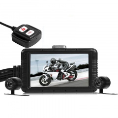 Видеорегистратор для мотоцикла на 2 камеры FHD SE100 с пультом управления HD 720P (100576) Одеса