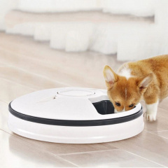 Автоматическая кормушка для кошек и собак электронная Pet Feeder 30x7 см (100663) Одеса