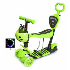 Самокат многофункциональный Scale Sports Божья коровка 60 кг 5 in 1 Green Киев