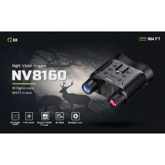 Очки ночного видения ПНВ с видео/фото записью и креплением на голову Dsoon NV8160 135 х 115 х 52 мм (100950) Червоноград