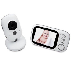 Видеоняня Baby Monitor VB603 / HD720P / 3.2 LCD c датчиком температуры Белый (100235) Черкассы
