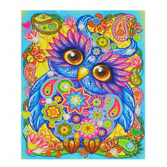 Алмазная мозаика TK Union Group Яркая сова 40х50 см Разноцветный (150192) Белгород-Днестровский