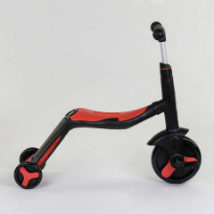 Самокат детский 3в1 Best Scooter с PU колёсами (свет+музыка) - Red (80454) Харків