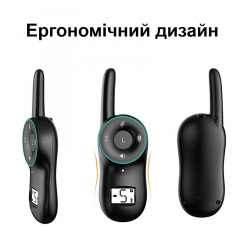 Электронный ошейник дрессировочный для средних собак c 3-мя видами воздействия PET dog 400 Оранжевый (100994) Березнеговатое