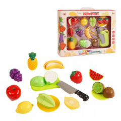 Продукты на липучках Yufeng Kitchen 10 фруктов Multicolor (155348) Костопіль