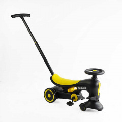 Велосипед-толокар Best Trike PU Черно-желтый (163782) Братское
