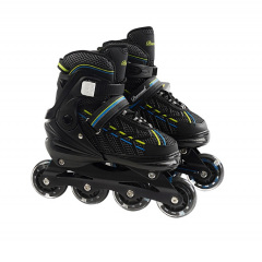 Детские ролики Banwei 01-M Inline Skates 35-38 20-22 см Черный (166610) Оріхів