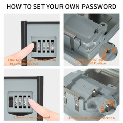 Мини сейф для ключей с кодовым замком Badoo Security T10 (100700) Біла Церква