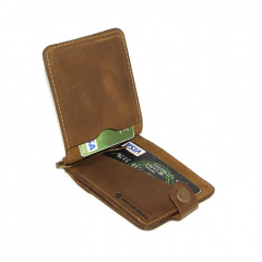 Зажим для денег мужской DNK Leather (H - col.G) Талалаївка