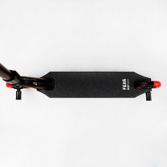 Самокат трюковый Best Scooter FEAR SCS система пеги алюминиевый диск и дека колёса PU 100 кг Black and red (112901) Енергодар