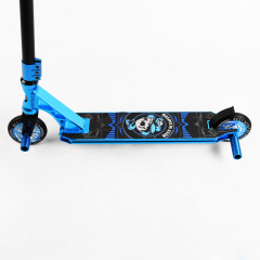 Самокат трюковый Best Scooter Skull and Snake HIC-система пеги алюминиевый диск и дека 100 кг Blue (107489) Бердянськ