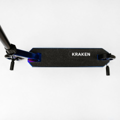 Самокат трюковый алюминиевый диск и дека Best Scooter Kraken HIC-система пеги 100 кг Black and blue (112909) Чернигов