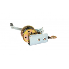 Лебедка барабанная MASTERTOOL 907 кг ремень 8 м (86-8290) Купянск