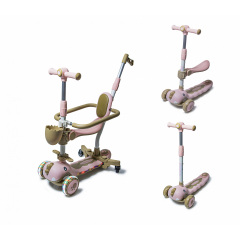 Самокат Smart Dinosaur 5 в 1 Pink (881204003) Каменка-Днепровская