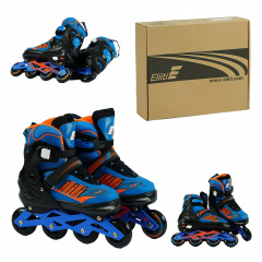 Роликовые коньки Best Roller 38-41 24-26 см Black and Blue (02040-L) Косов