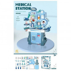 Игровой набор врача Chengmei Toys Medical Station 40 х 17 х 55 см Blue (149079) Покровск